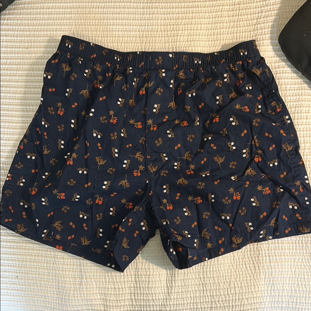 Banana Republic Dark Blue Floral Boxers